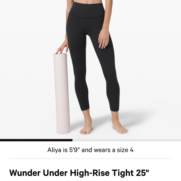 Lululemon Wunder Under 25” - size 16 - Picture 1 of 7